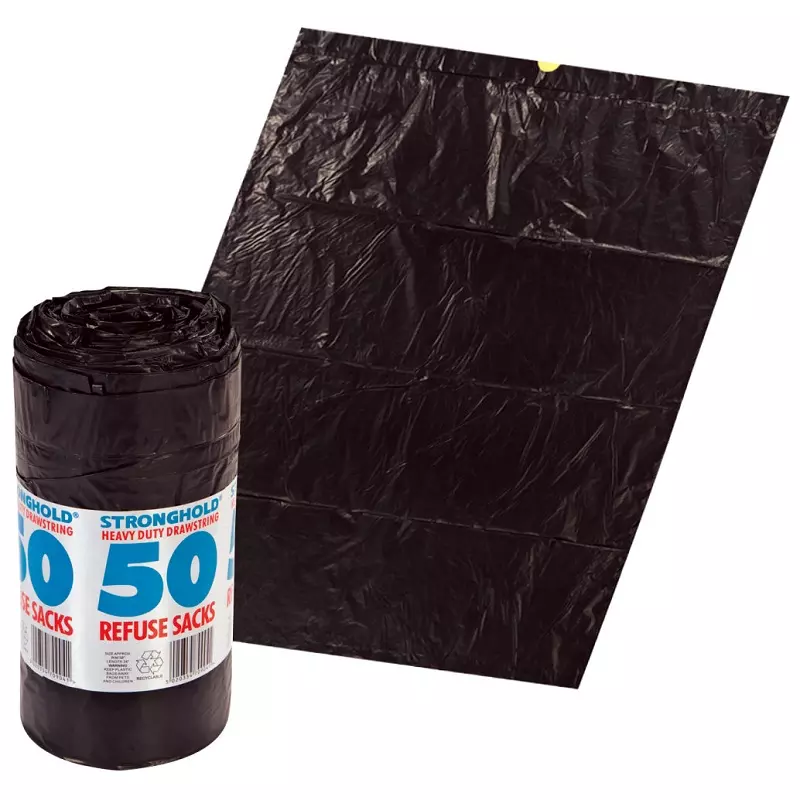 Best Selling Bag Dustbin Liner Heavy Duty Trash Bags Disposable Plastic Garbage Bag Support Customization From Vietnam