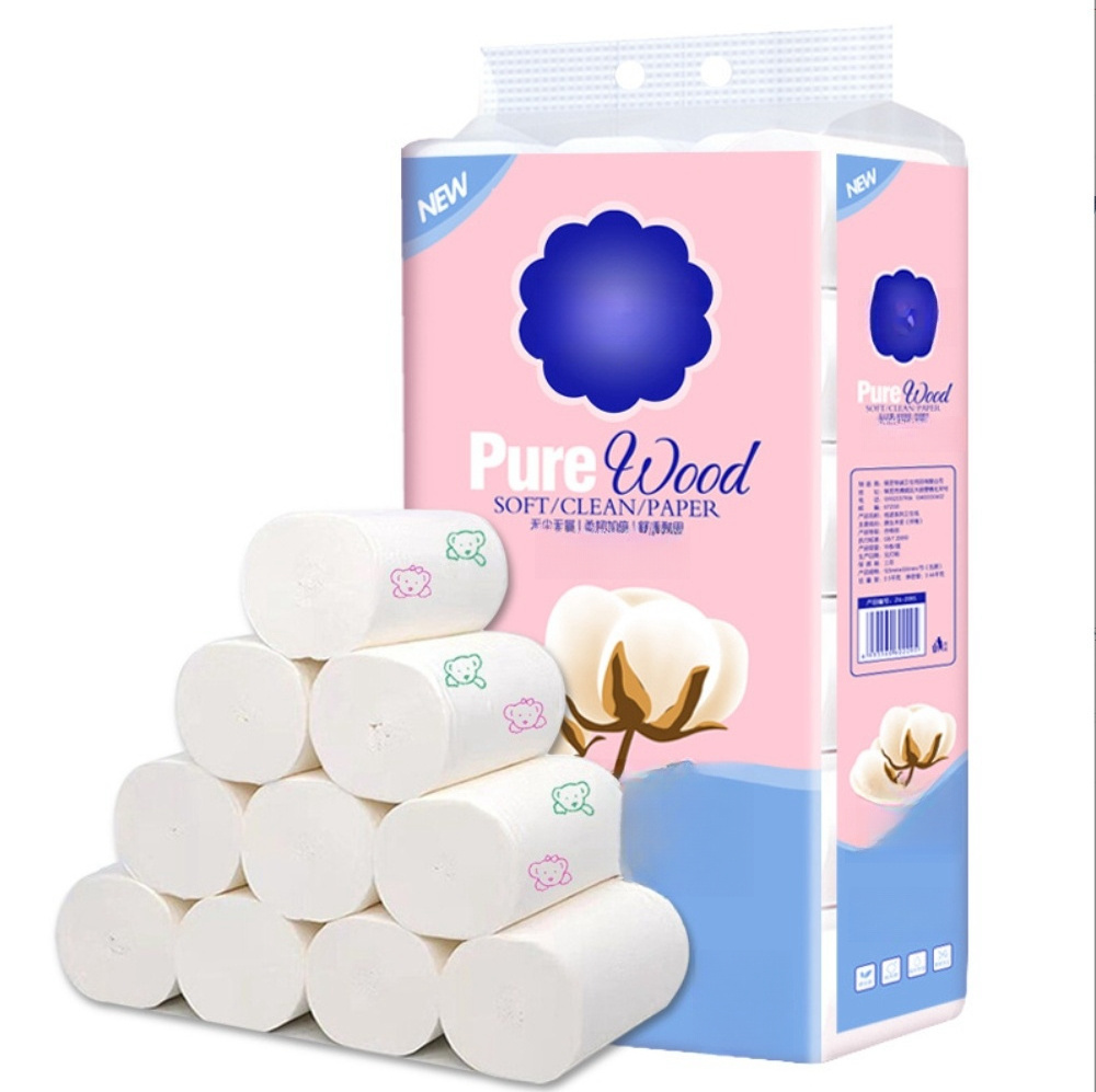 Flexible Boutique Cheap Biodegradable Factory Price 3 Ply Wholesale Hot Selling Toilet Paper