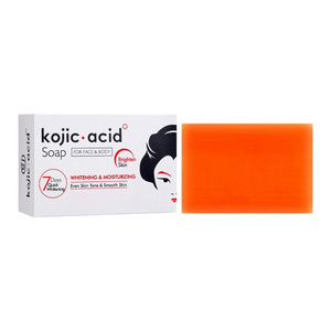 Skin Whitening Collagen Face Papaya  Kojic San Handmade Gluta Kojic Soap