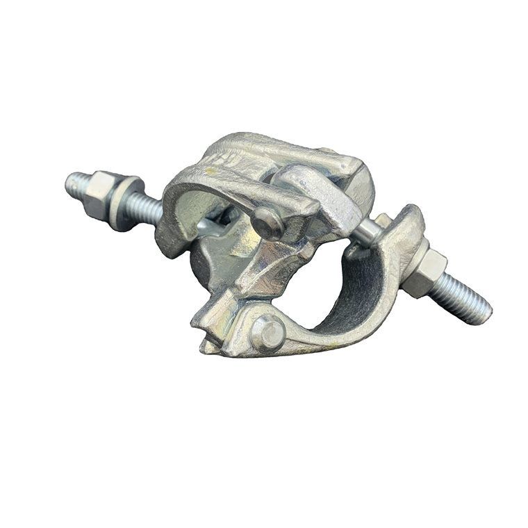 Scaffolding fasteners steel pipe used BS1139 type clamp for sale