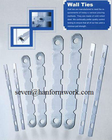 Spacer x flat tie concrete formwork accessories of construction building