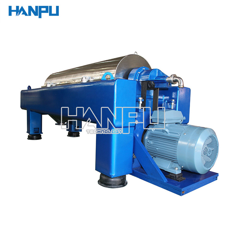 Crude Oil 3 Phase Small PLC Control Decanter Centrifuge Horizontal Machine Price For Polymer