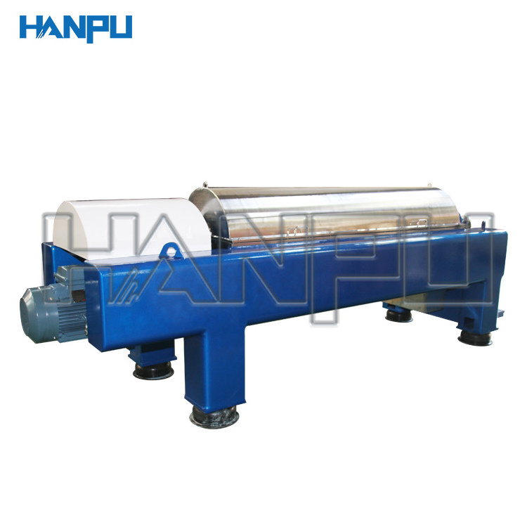 Crude Oil 3 Phase Small PLC Control Decanter Centrifuge Horizontal Machine Price For Polymer