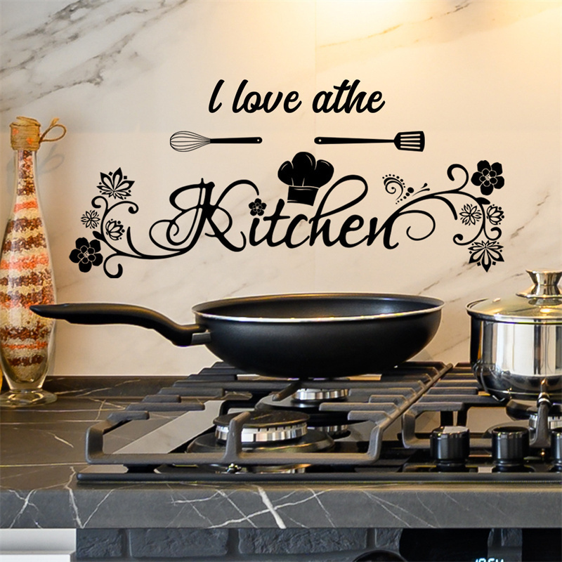 Positive Quote Wall Decals Removable Waterproof Stickers Suitable For Kitchen Home Decoration