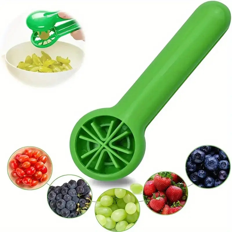 Multifunction Grape Cutter Slicer Cherry Tomatoes Strawberry Slicer For Fruit And Vegetable Salad Cutter No Blade Kitchen Gadget