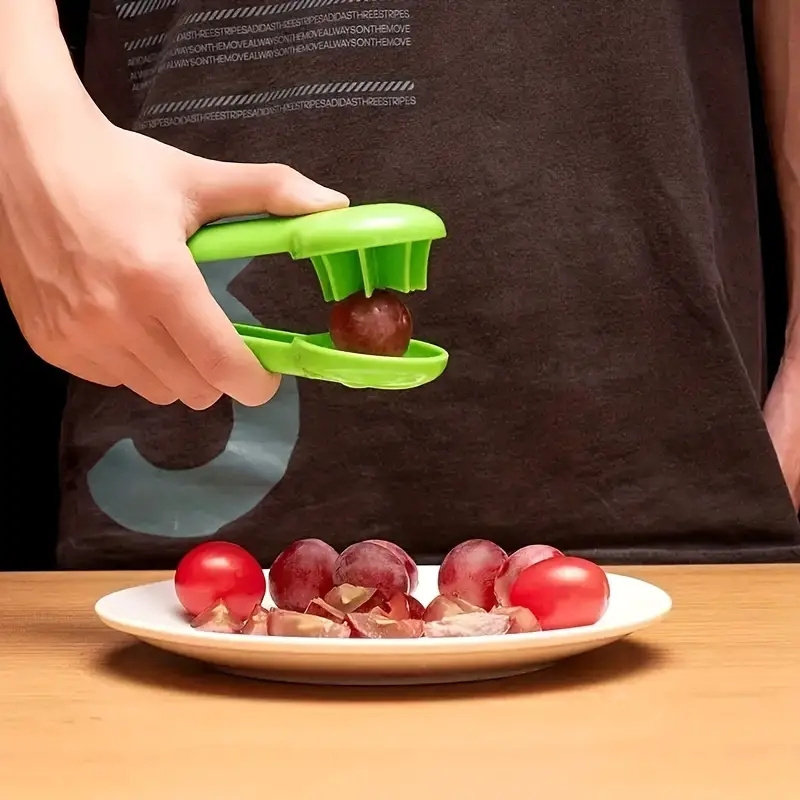 Multifunction Grape Cutter Slicer Cherry Tomatoes Strawberry Slicer For Fruit And Vegetable Salad Cutter No Blade Kitchen Gadget