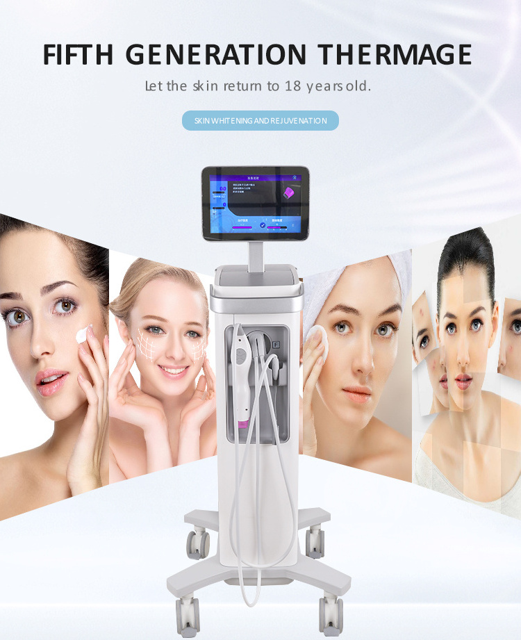 5th RF Microneedling Tips Ther Flx Microneedle Fractional RF Microneedling For Skin Rejuvenation Tightening Machine