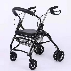 High quality storage shopping trolleys carts  walking aids for disabled   walker with seat