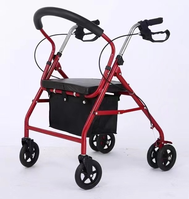 High quality storage shopping trolleys carts  walking aids for disabled   walker with seat