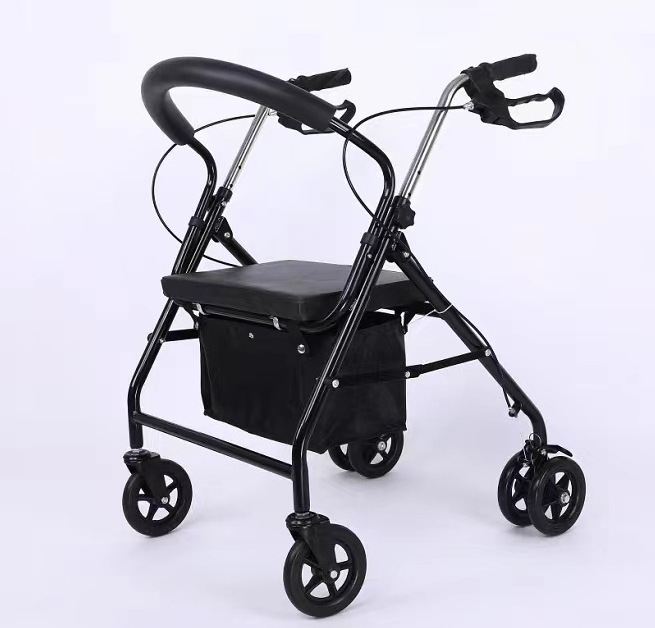 High quality storage shopping trolleys carts  walking aids for disabled   walker with seat