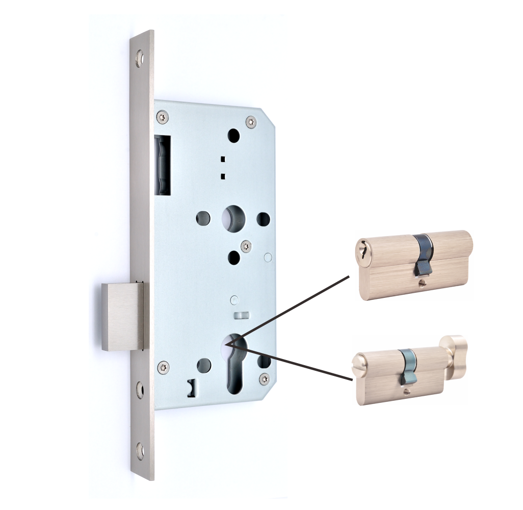 EN12209 fire rated dead lock / ce certificate mortise dead lock / fire proof 55/72 dead lock for fire doors