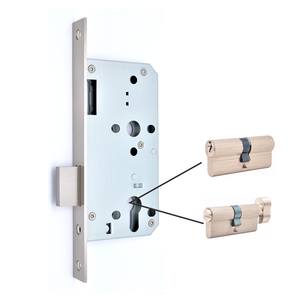 EN12209 fire rated dead lock / ce certificate mortise dead lock / fire proof 55/72 dead lock for fire doors