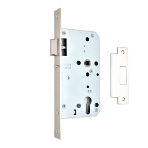 BS 60mm CC 72mm CE DIN18251 stainless steel night latch lock with safety latch for architectural airport