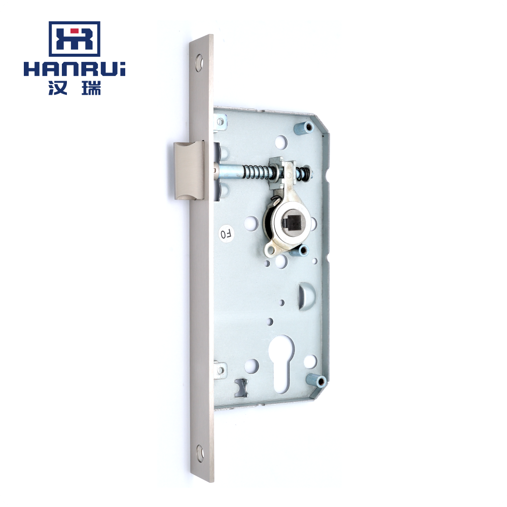 CE EN 12209 6072ZL Stainless steel latch lock body fire rated mortise passage lock with Euro profile cylinder