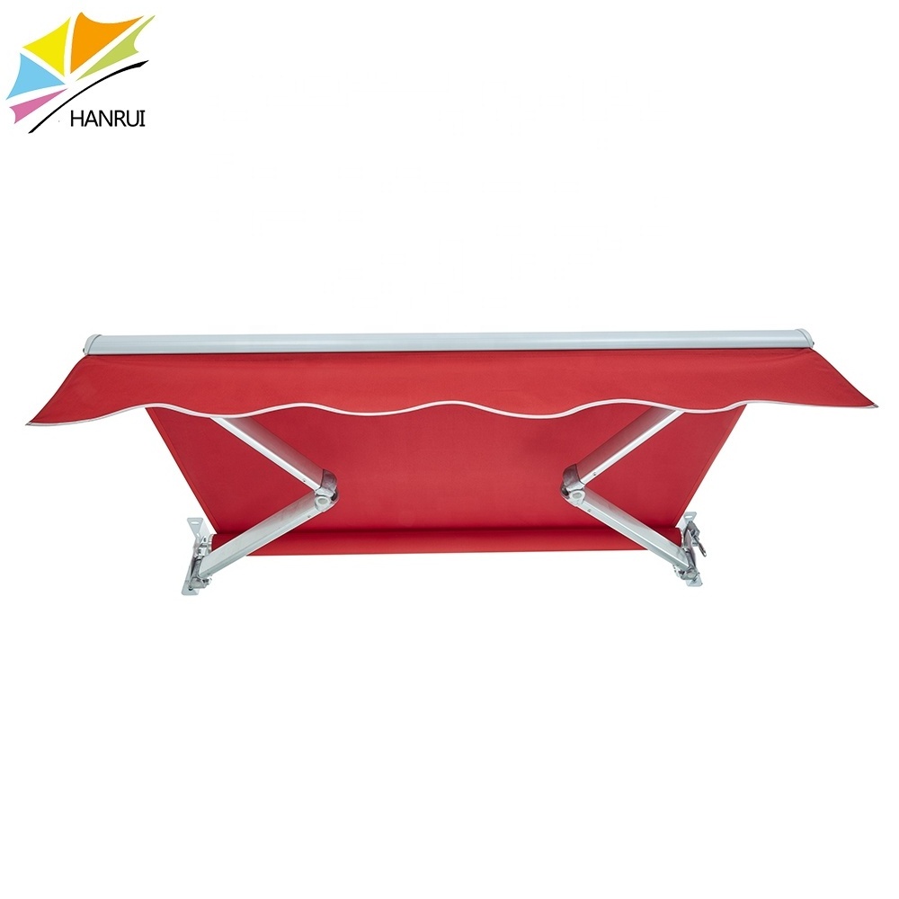 heavy duty manual/motorized sun  shelter and rainproof retractable roof awnings Canopy outdoor for windows