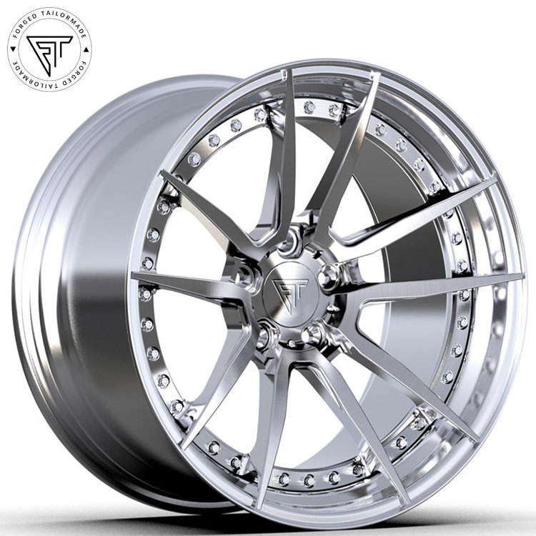 Lip concave Passenger 2 pieces Barrel 22x10  Forged Car Alloy aluminum Wheels 5x127