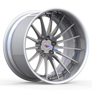 19 20 21 inch deep dish concave forged  wheels 5X114.3 5X112 for luxury racing cars