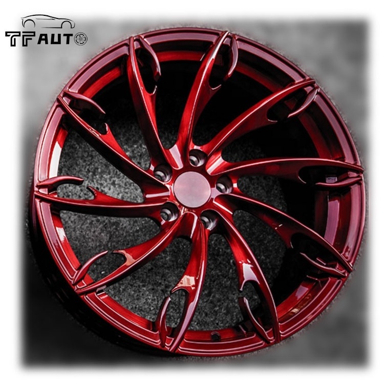 gold chrome passenger racing forged car aluminum alloy wheel rims made in china accessories 18 for porsche