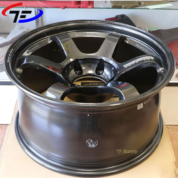 Custom offset 19x9J Bronze 5x120 5x114.3 5x112 Volk Racing Rims Te37 Alloy Forged Aluminum Wheels