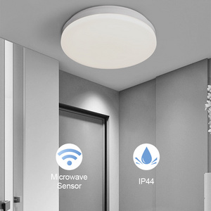 100V 265V 18W 24W Waterproof  Microwave Round Ceiling Smart Home Light Motion Sensor Luz De Techo Led Night Lamp Led Night Light