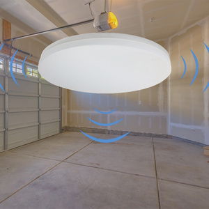 Emergency Rechargeable Round Surface Mounted Led Ceiling Lamp Waterproof Outdoor Indoor Smart Led Motion Sensor Ceiling Light