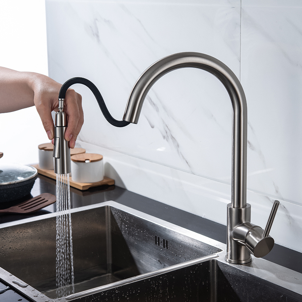 thailand style high end mixers and luxurious crystal water taps single lever stainless steel tap kitchen faucets