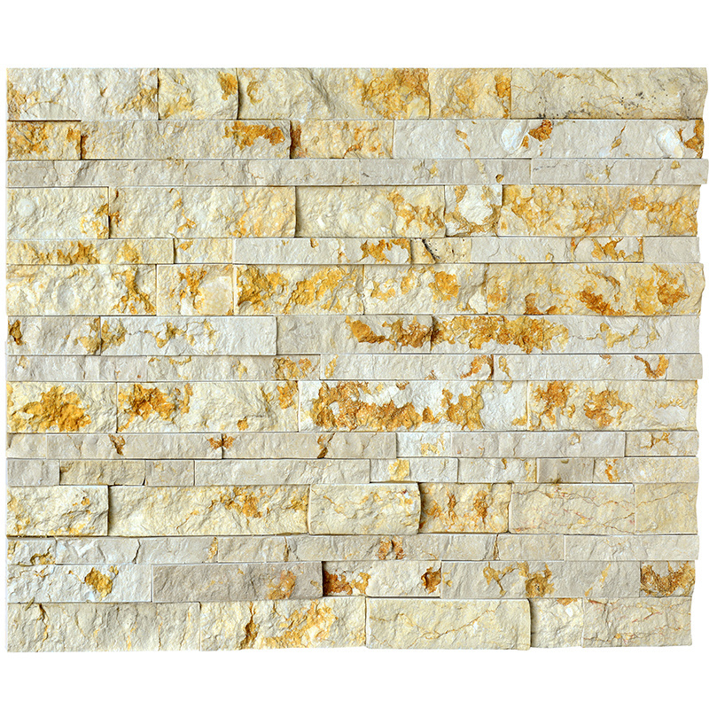 HS-ZT003 white quartz wall cladding stone, wall stone decoration finishes