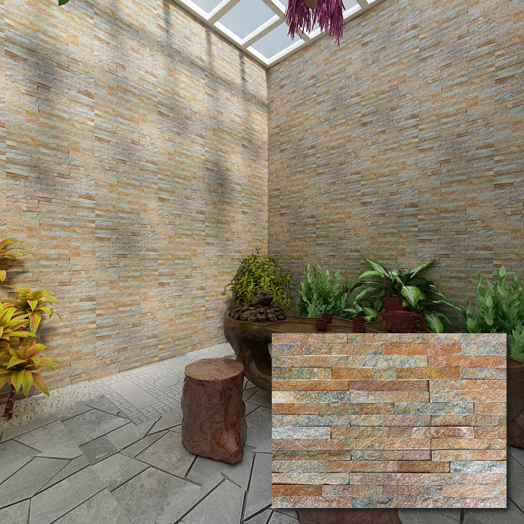 flexible exterior garden stone veneer wall tiles decoration