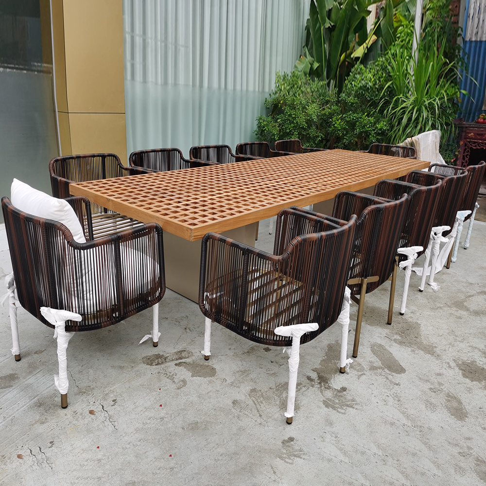 foshan furniture latest marble large rectangular luxury dinning table set modern dining table designs