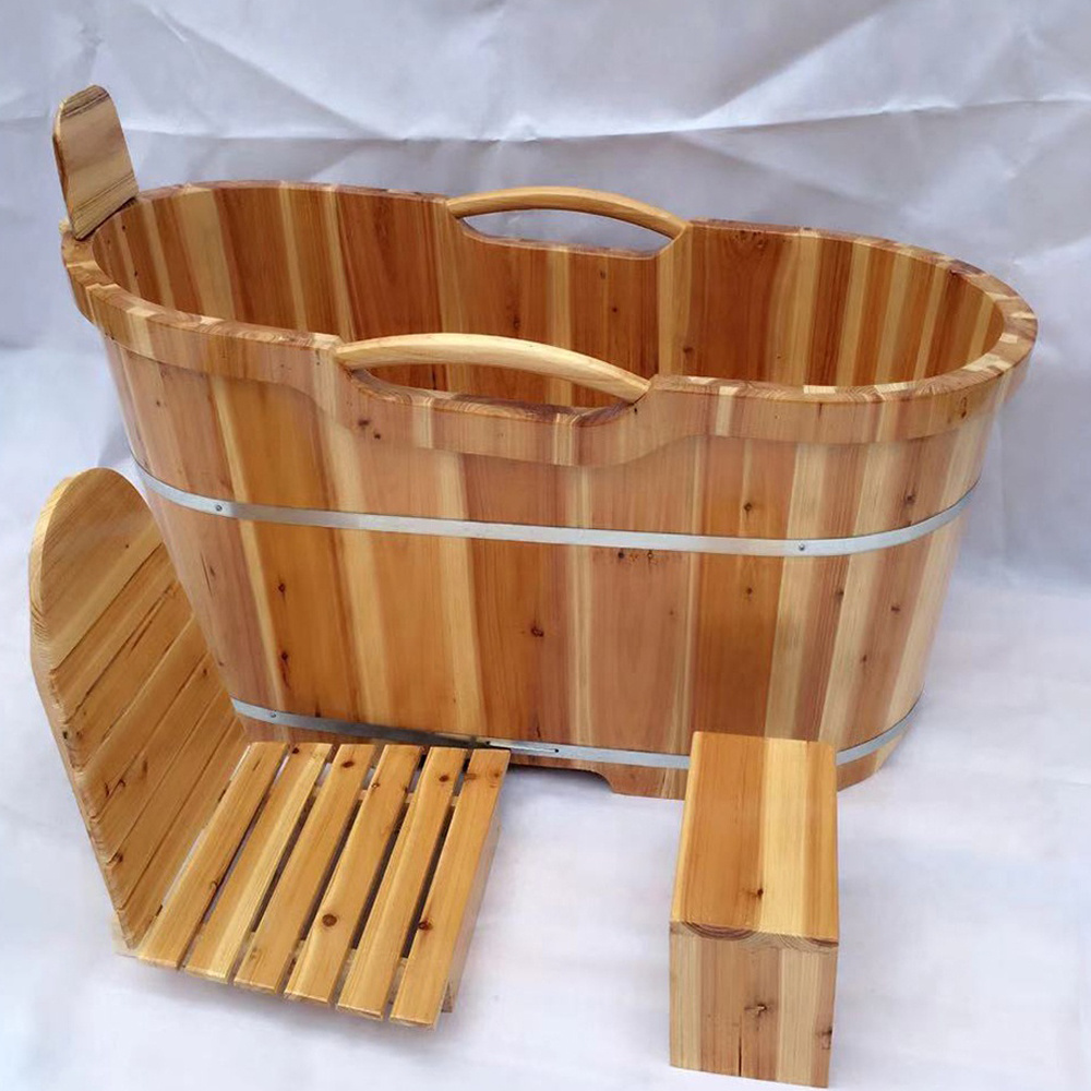 japanese sauna solid wood barrel bathtub cheap