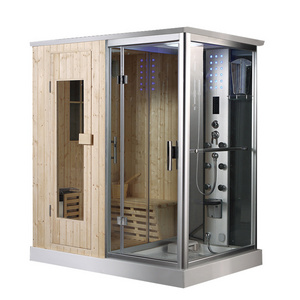 HS-SR013 mini 2 person dry solid wood sauna room