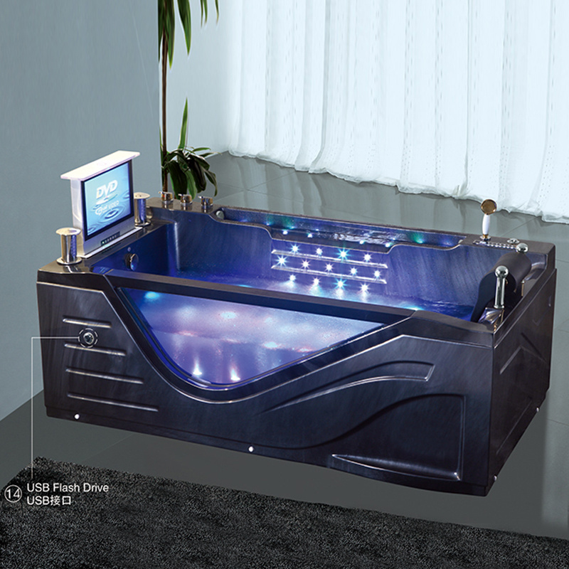 HS-B308 indoor 1 person bathtub/ the price of the tub to soak/ acrylic bathtub enclosure