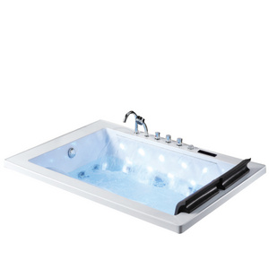 HS-D015 built in acrylic insert underground massage bathtubs&whirlpools sizes