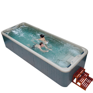 New Product Luxury Acrylic Shell Hot Tub Outdoor Swim Spa With And Party Massage Bath fiberglass pool & accessories