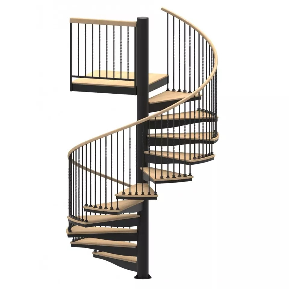 High Quality Indoor Spiral Staircase Kits / Spiral Staircases Used