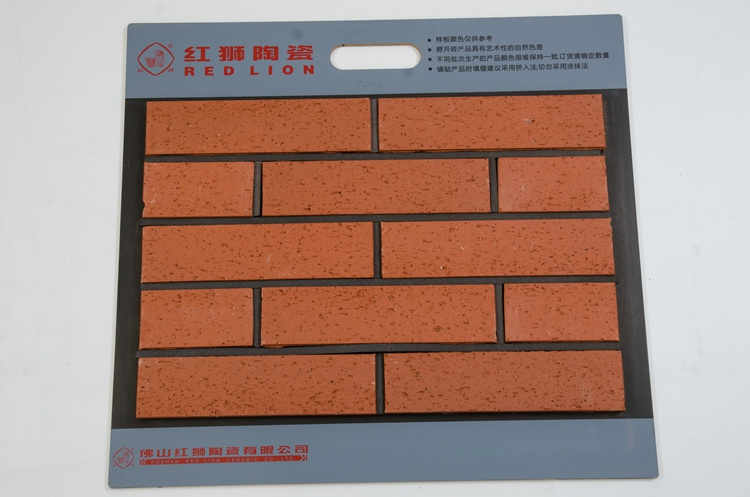 foshan low price exterior thermal insulation fire red clay brick wall panel refractory brick in ghana uae tanzania