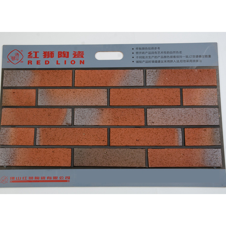 thermal insulation low price decorative tile,exterior red clay brick wall tile veneer clay brick exterior in dubai