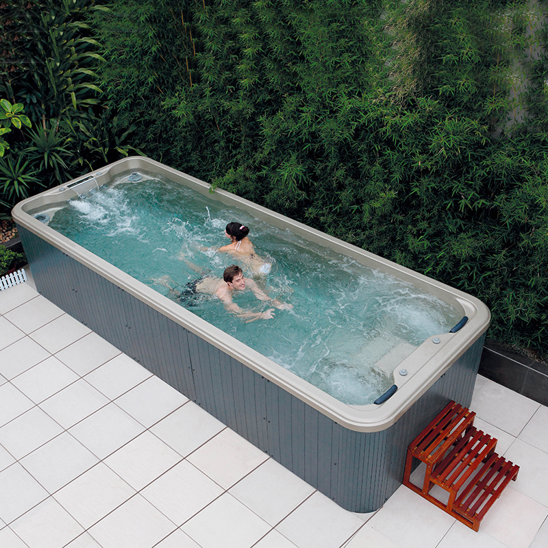 New Product Luxury Acrylic Shell Hot Tub Outdoor Swim Spa With And Party Massage Bath fiberglass pool & accessories