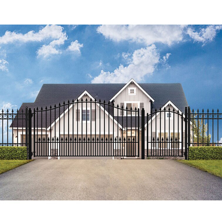 Villa house exterior modern simple paint colors cast wrought iron grill single main gate door designs for wall compound