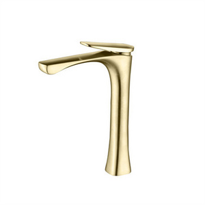 Simple and elegant single lever durable and high quality faucets for your home luxury taps bathroom water tap gold faucet