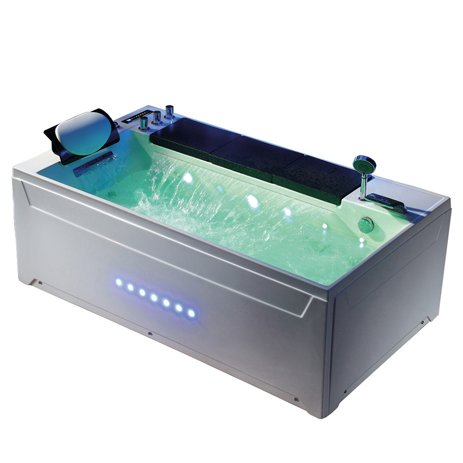 New european style smart bathtubs for hotel romantic bubble bath massage bathtub