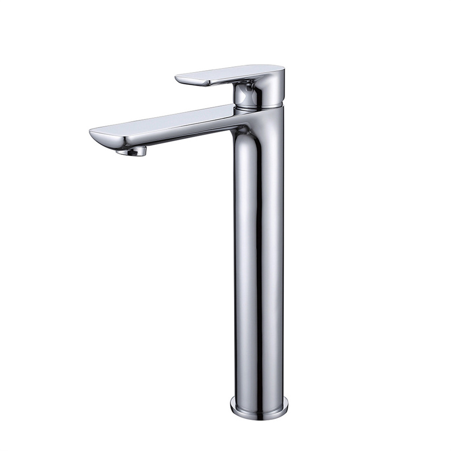 High quality SUS304 single handle basin tap commercial one piece taps basin mixer faucets for basin bathroom faucet modern