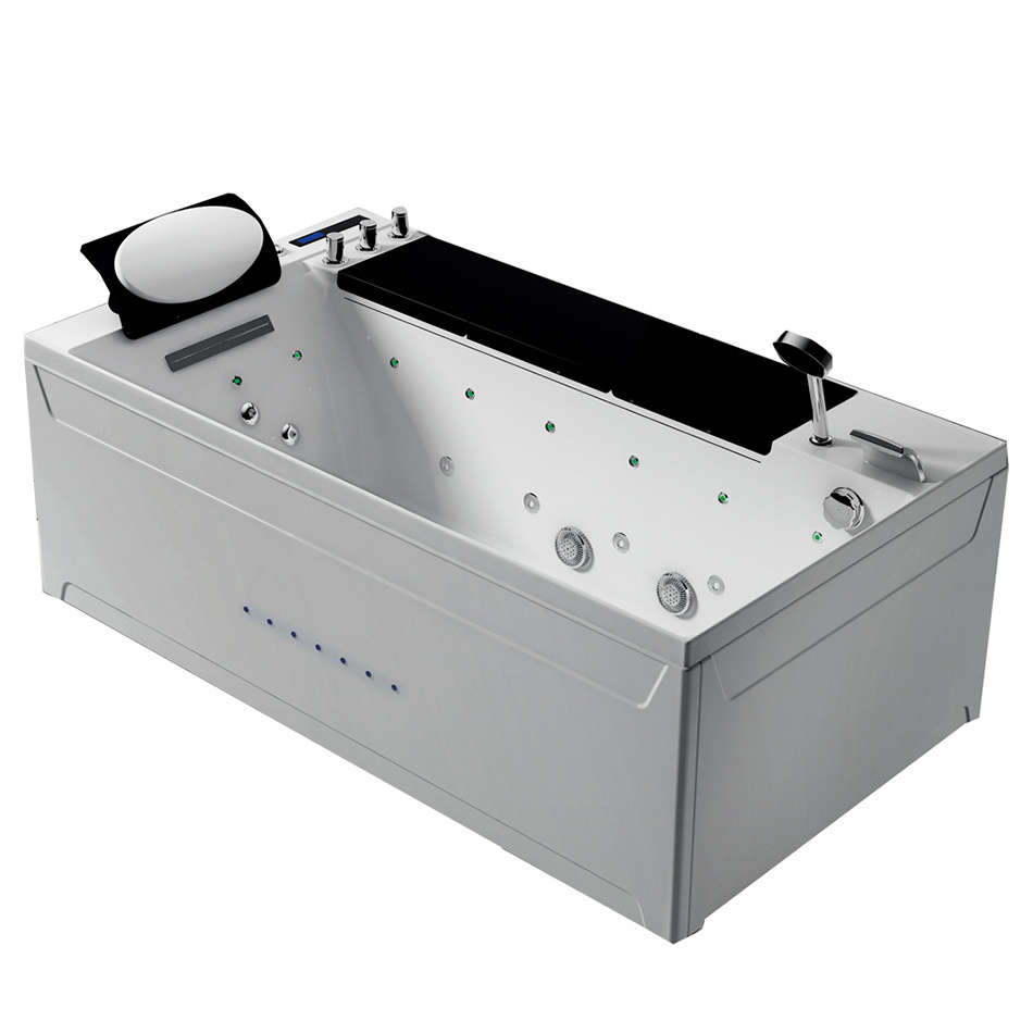 New european style smart bathtubs for hotel romantic bubble bath massage bathtub