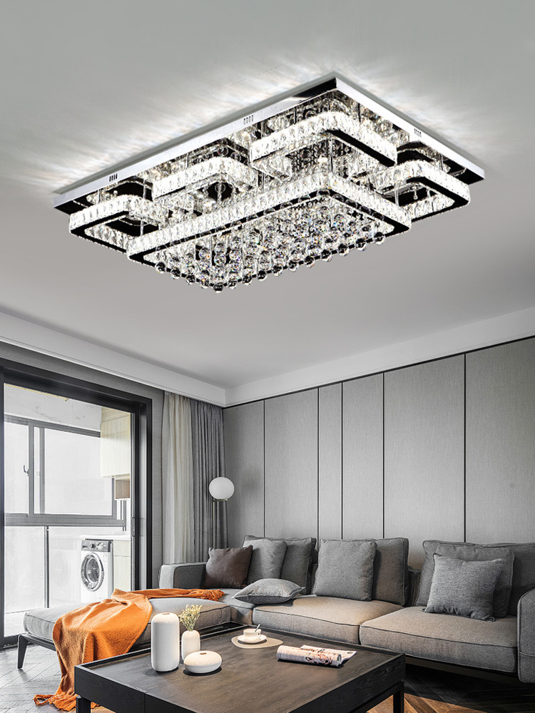 interior retro surface mount moroccan japanese restaurant modern chandelier led crystal ceiling light fixtures