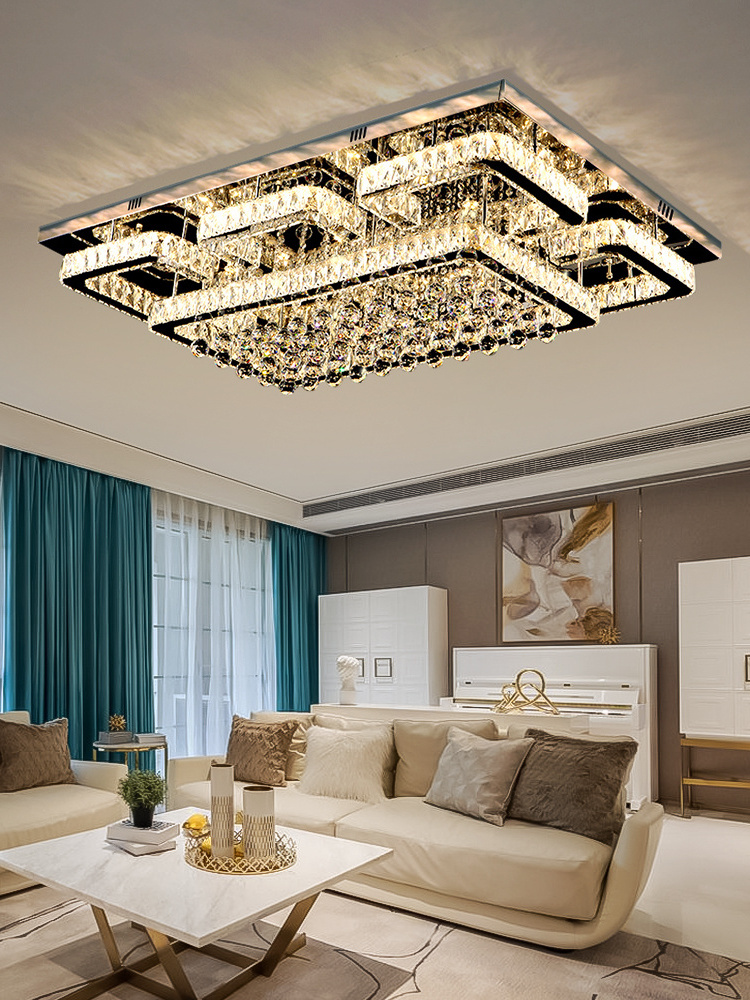 interior retro surface mount moroccan japanese restaurant modern chandelier led crystal ceiling light fixtures