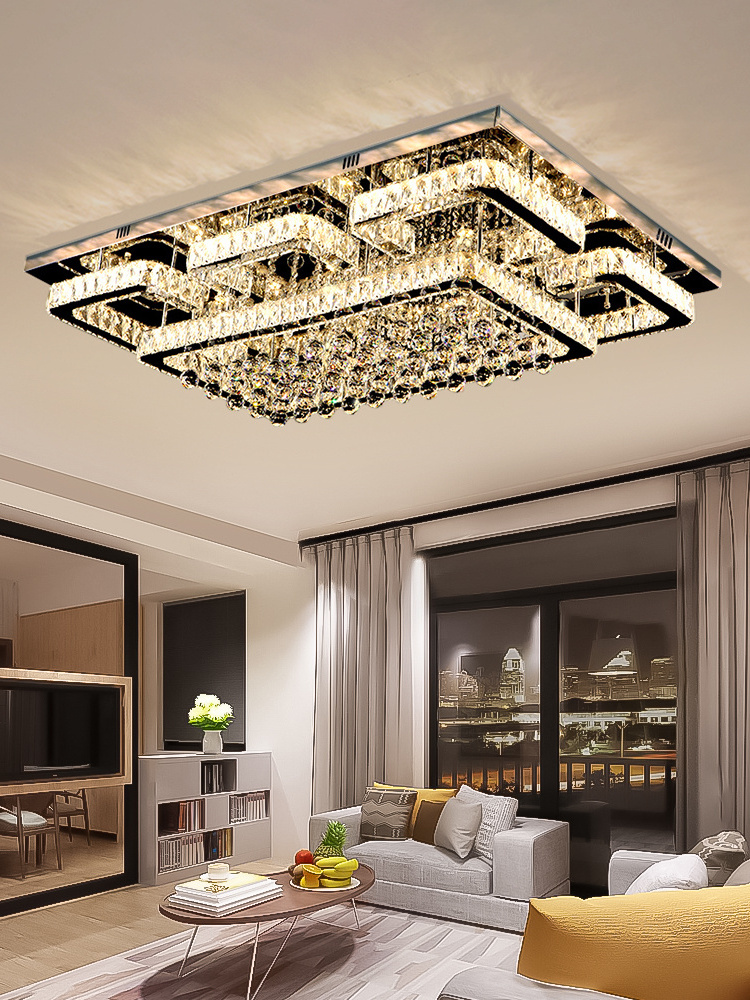 interior retro surface mount moroccan japanese restaurant modern chandelier led crystal ceiling light fixtures