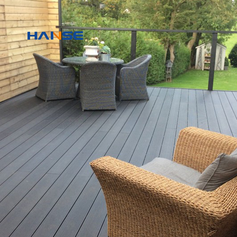 Outdoor Terrace Board Wpc Wood Plastic Reclaimed Flooring Wpc Decking Tiles