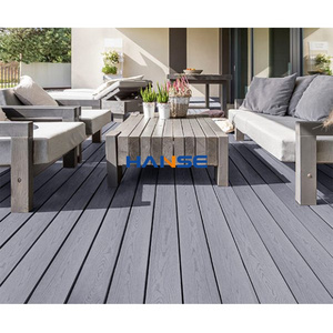 Outdoor Terrace Board Wpc Wood Plastic Reclaimed Flooring Wpc Decking Tiles