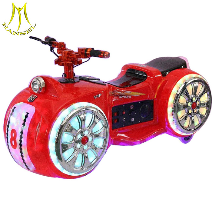 Hansel kids indoor amusement rides amusement motor bike for shopping mall