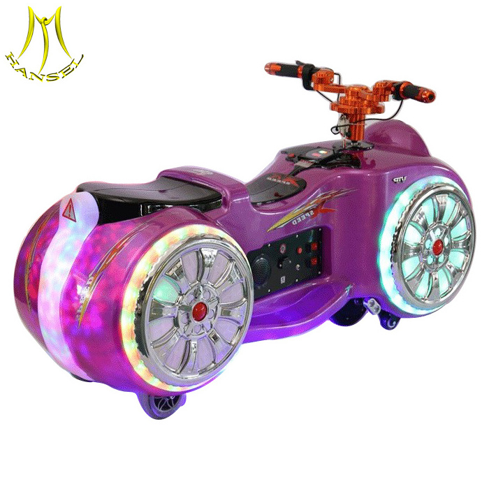 Hansel kids indoor amusement rides amusement motor bike for shopping mall